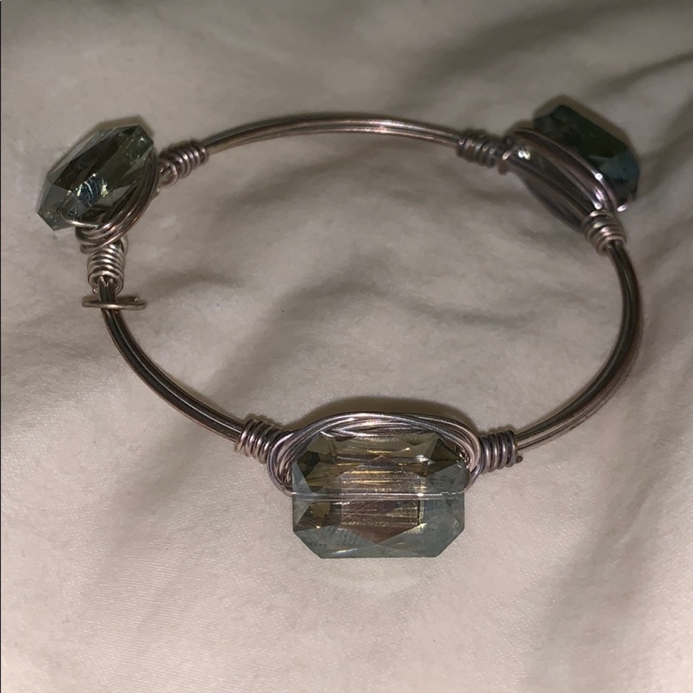 Bourbon and Bowties inspired Bangle Bracelet